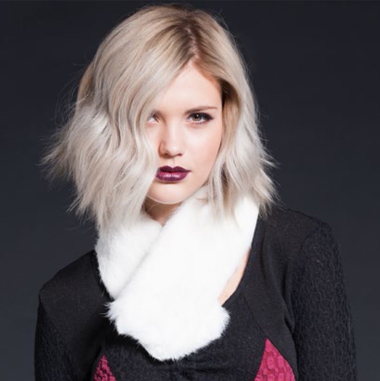 Maloka: White Diamond Neck Scarf SOLD OUT