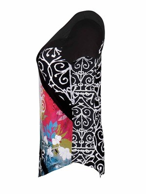 Simply Art Dolcezza: Bali 1 Redux Abstract Art Top