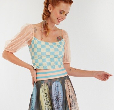 IPNG: Vitamin Sea Balloon Sleeve Top