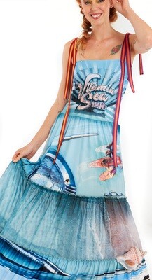 IPNG: Vitamin Sea Convertible Maxi Dress (Dress Plus Skirt in One!)