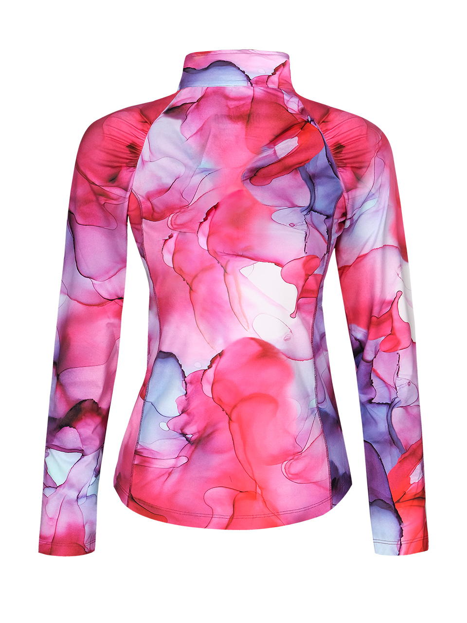 Golf Club Dolcezza: Red Purple Pink Comfort Art Top (1 Left!)