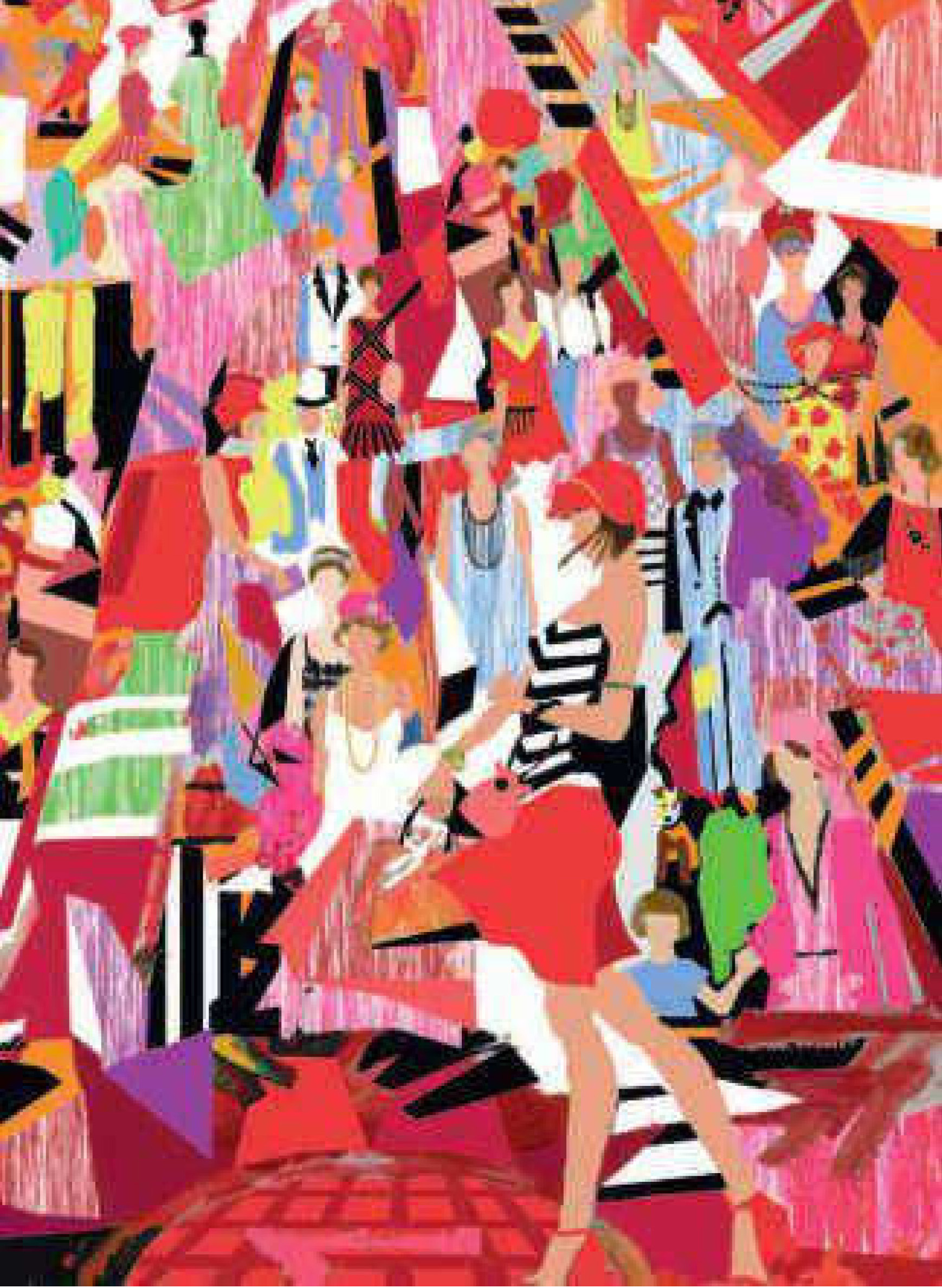 Maloka: Saint Tropez Art Top (More Art patterns!)