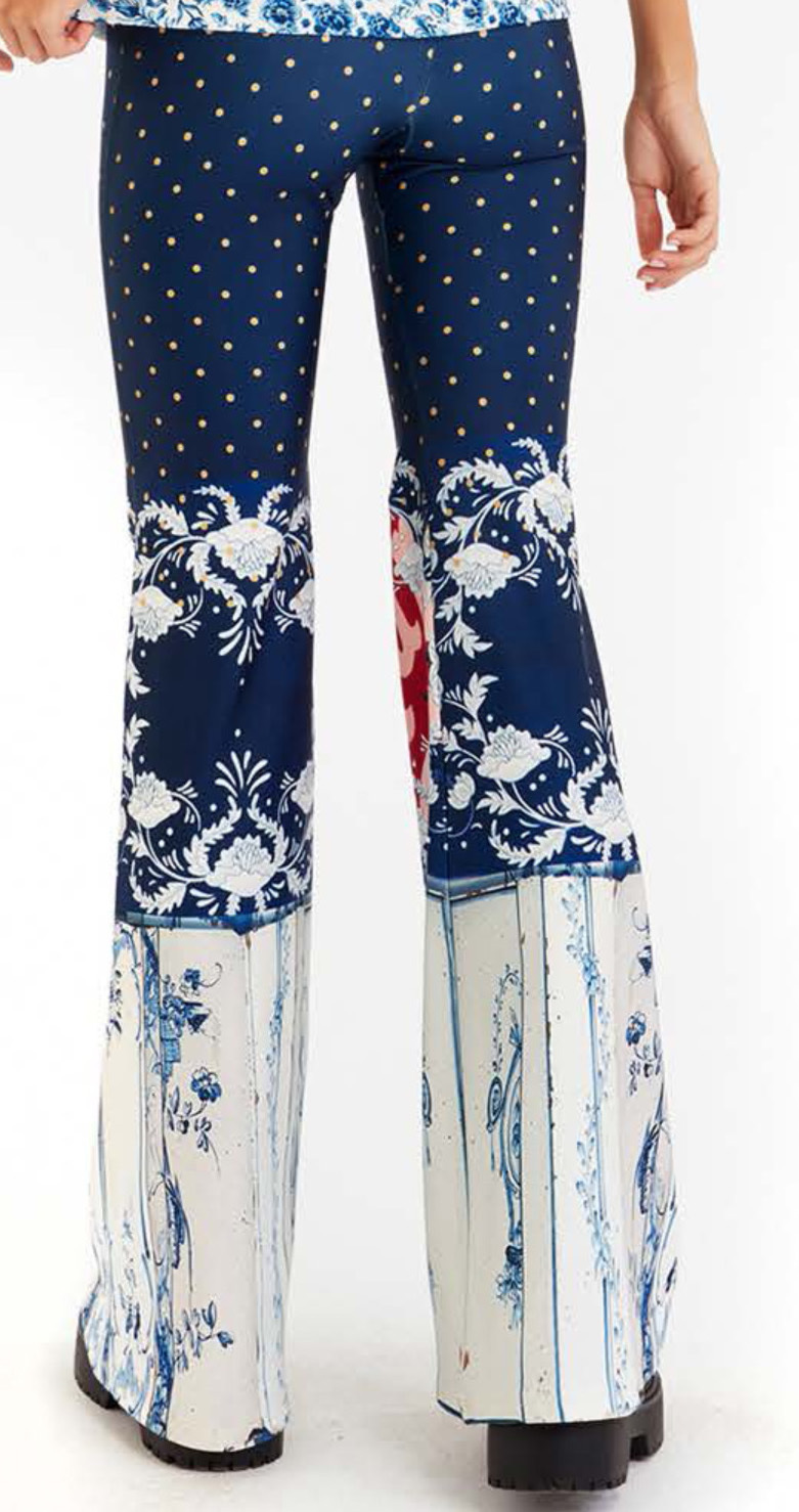 IPNG: Ocean Washed Tiled Illusion Pants