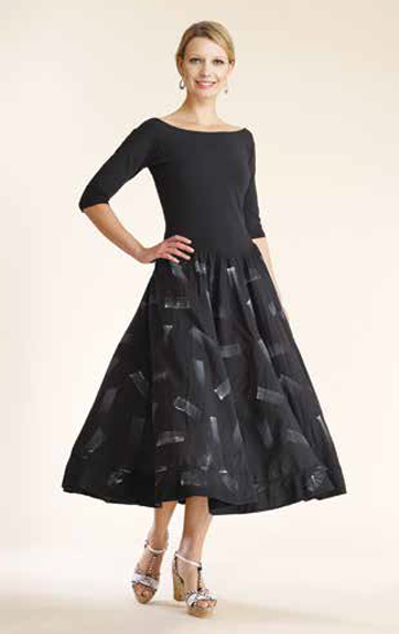 Luna Luz: Brushed Batiste Feather Dyed Dress SOLD OUT