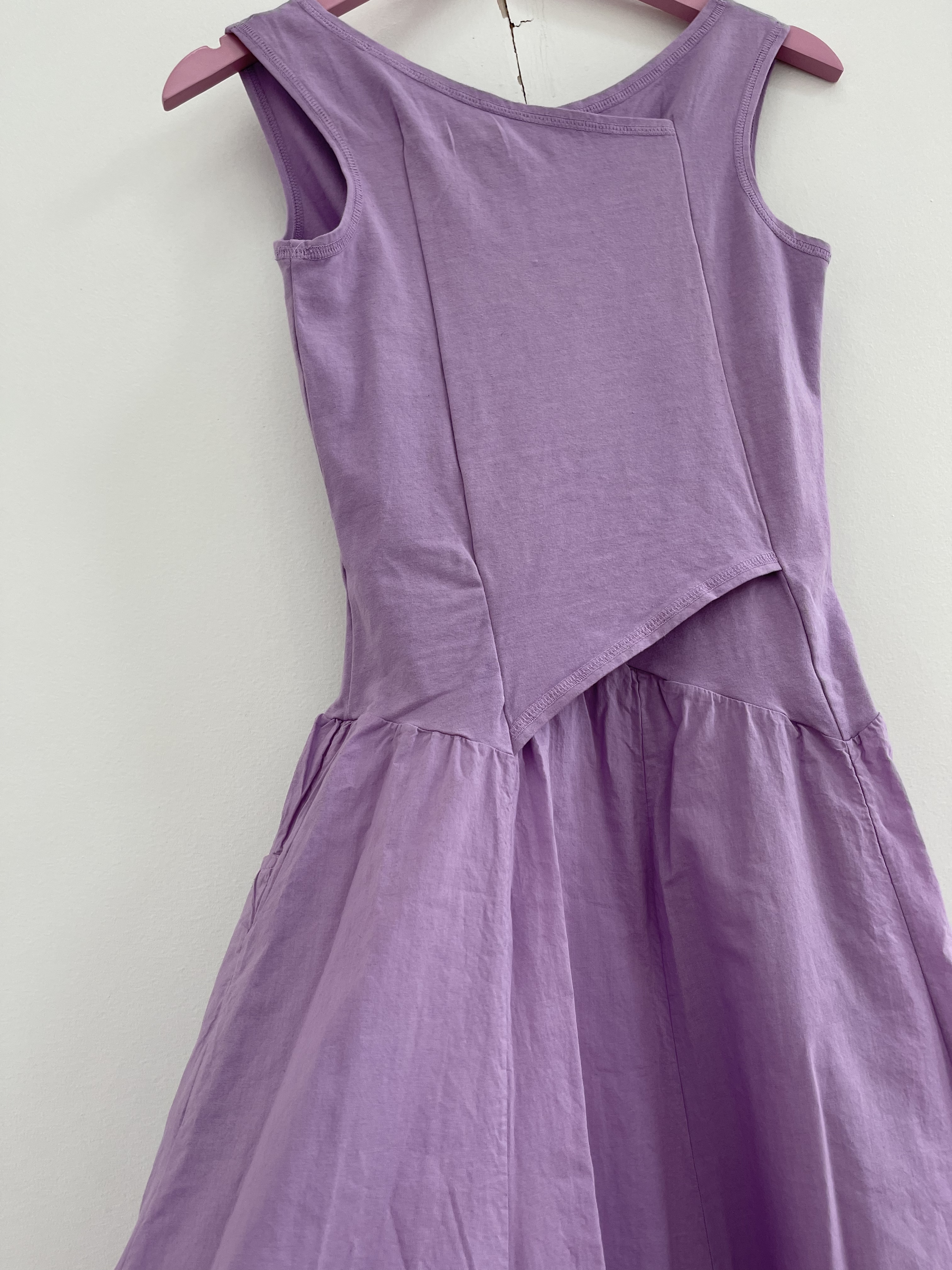 Luna Luz: Cross Over Bodice Long Dress (Ships Immed in NEW  Color: Orchid!)