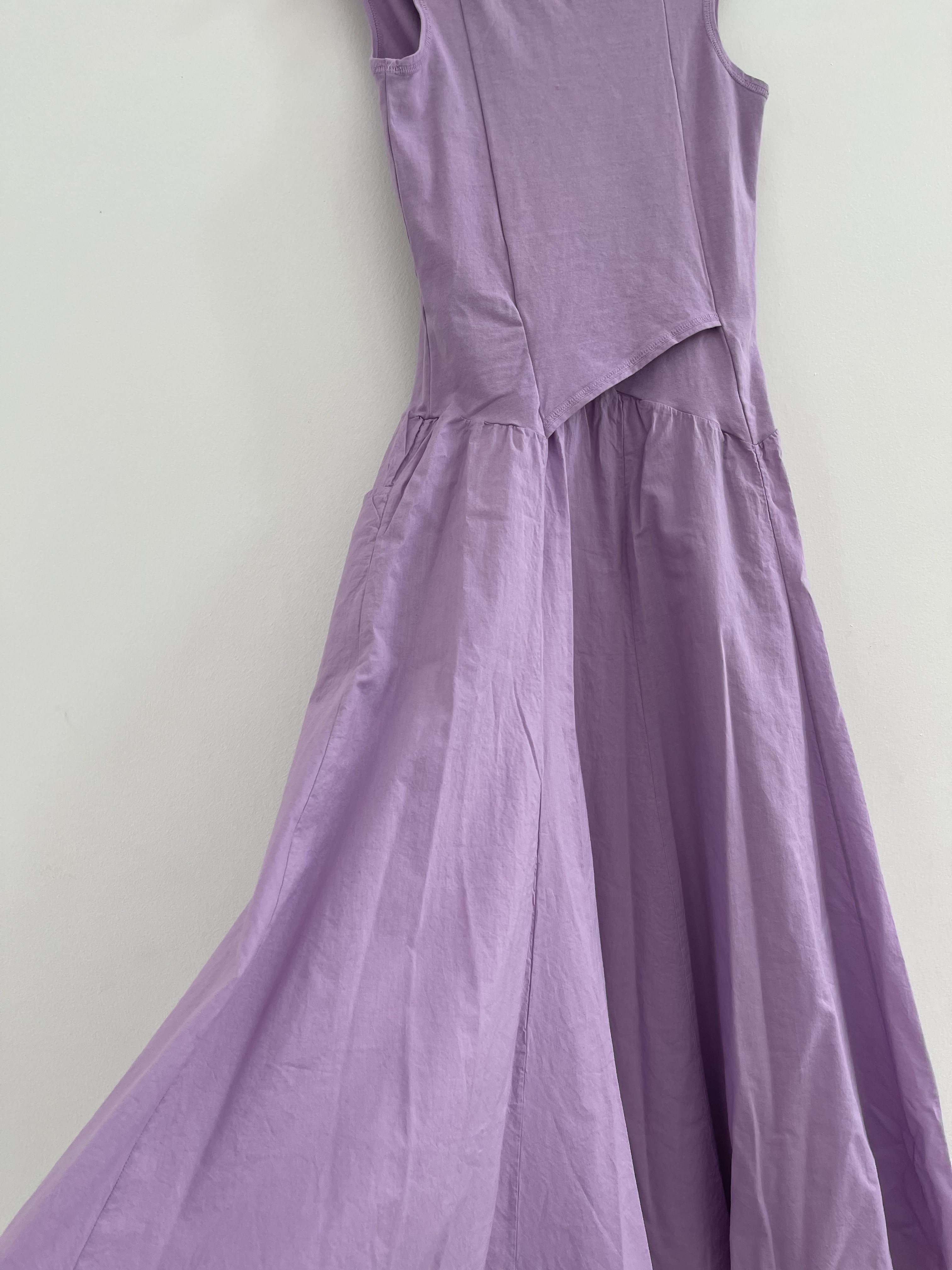 Luna Luz: Cross Over Bodice Long Dress (Ships Immed in NEW Color: Orchid!)