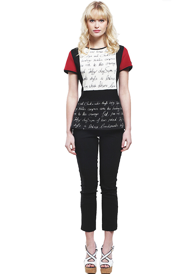 Double Jeu Paris: Text Me Tunic SOLD OUT