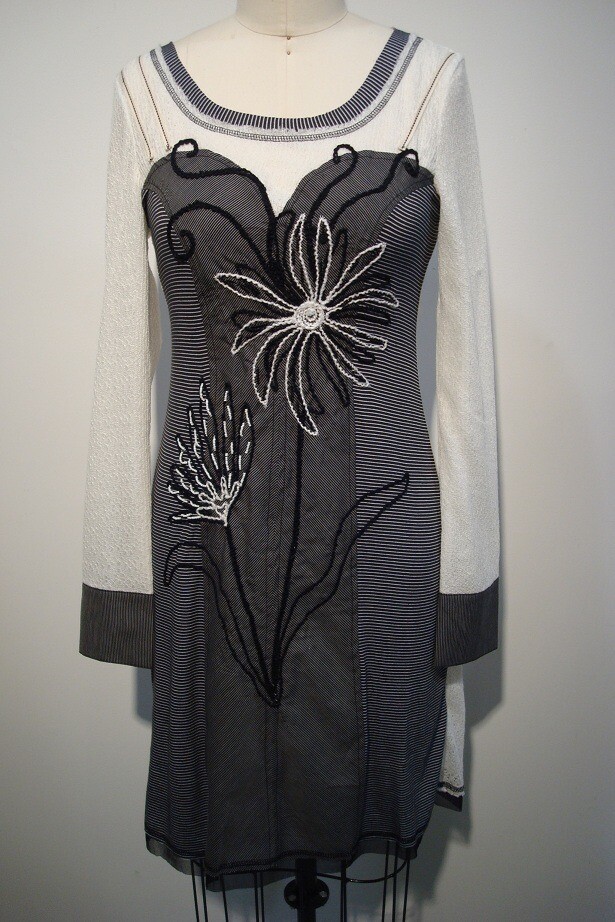 Dzhavael Couture: Sweetheart Sweater Dress