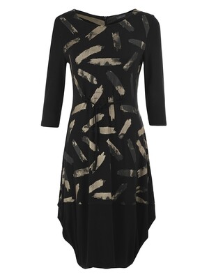 Dolcezza: Looking For Gold Pull Tie Dress
