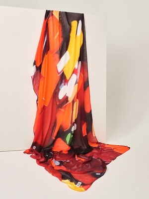 Simply Art Dolcezza: Insolite Abstract Art Scarf SOLD OUT