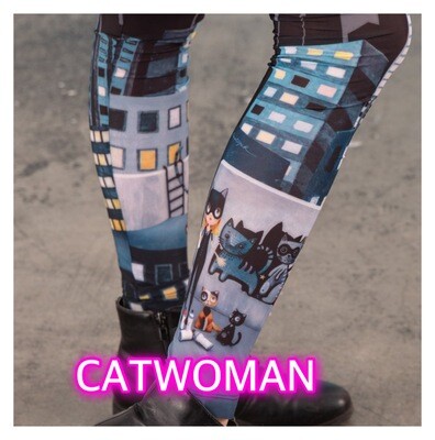 Anatopik: Catwoman Art Leggings