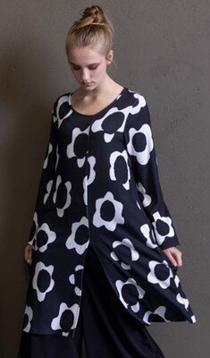 G!oze: Cookie Crumbs Flared Long Tunic