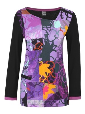 Simply Art Dolcezza: Digital Geometry Abstract Art Tunic