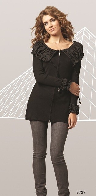 Dzhavael Couture Scrunched Sweater SOLD OUT