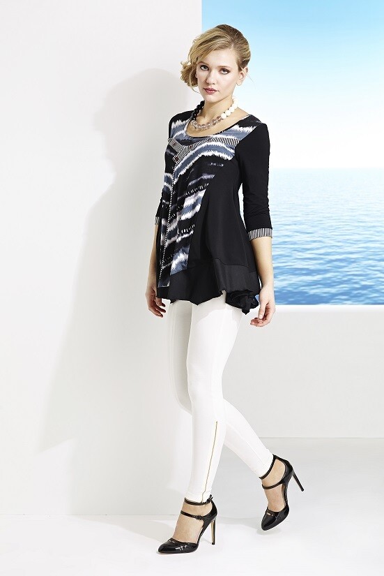 Dzhavael Couture: Ocean Waves Tunic Low Quantity!