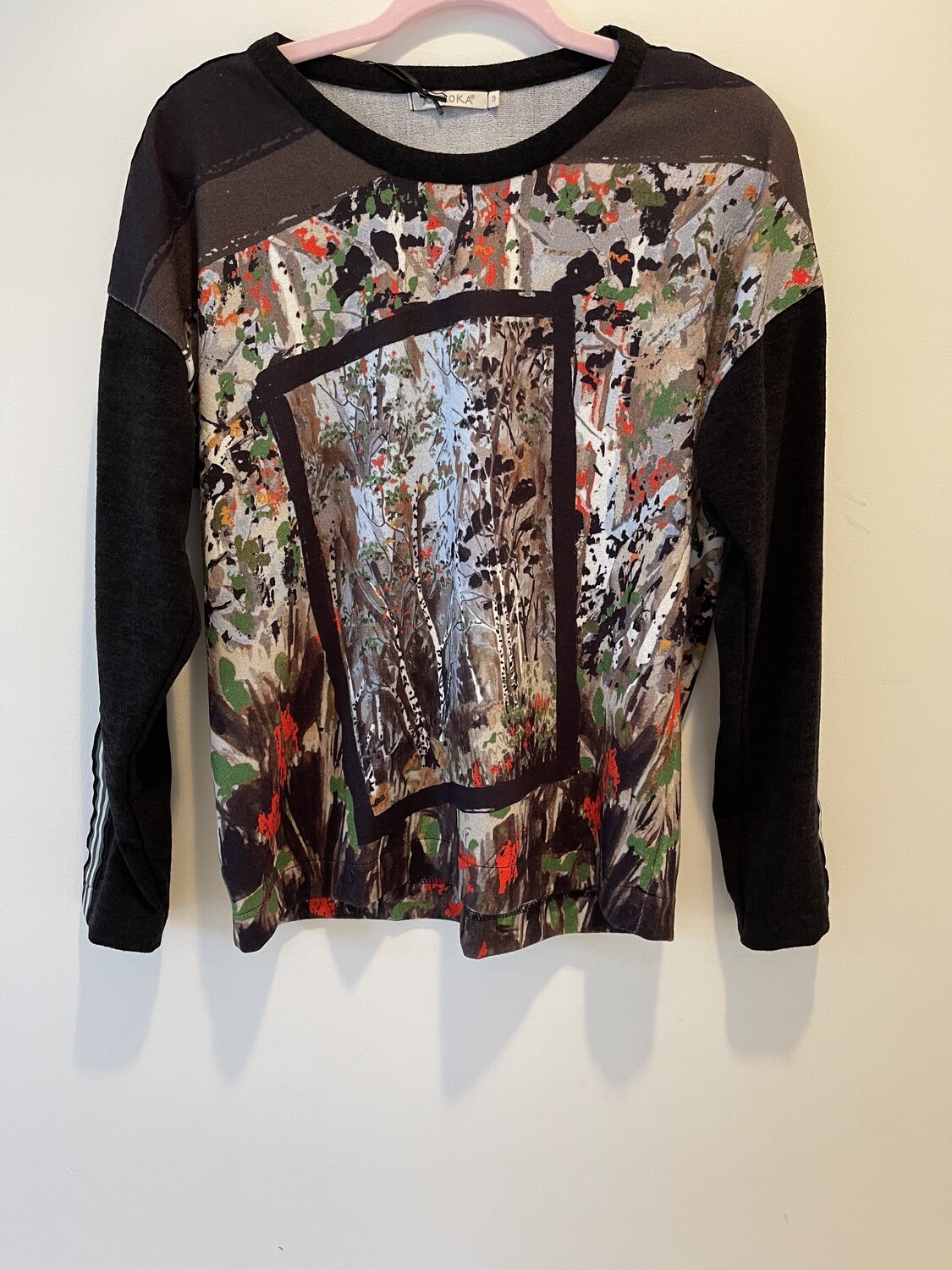 Maloka: Enchanted Forest Contrast Sweater