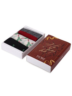 Fiore: Christmas Sock Trio Box