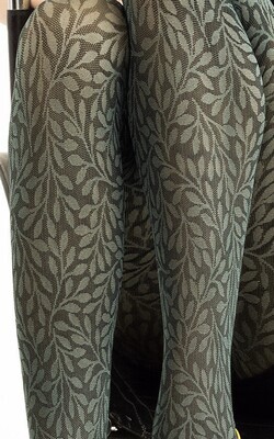 Fiore By Wild Curves: Gorgeous Green 30 Denier Tights