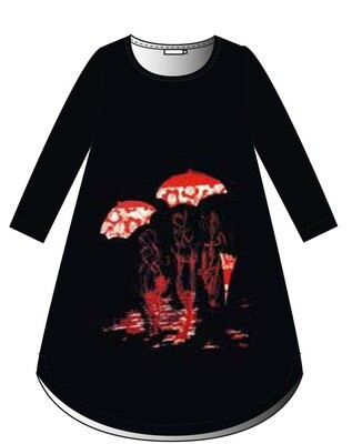 G!oze: Red Umbrella Seriously Comfortable Dress