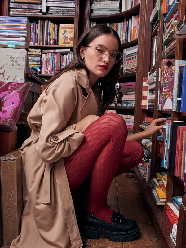 Fiore: Sweet Cherry Semi Opaque 40 Denier Tights