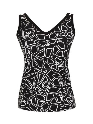 Simply Art Dolcezza: Mistral X3 Abstract Art Tank Pullover