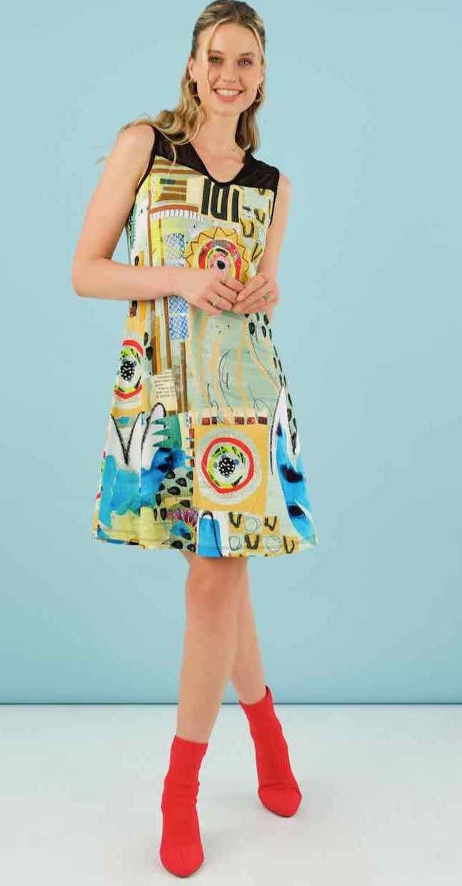 Simply Art Dolcezza: No 286 Abstract Art Dress