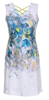 Simply Art Dolcezza: Bath Of Nature Abstract Art Dress