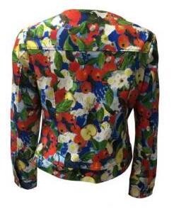 Maloka: Apple Tree Denim Jacket