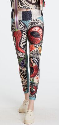 IPNG: Red Hot Illusion Legging