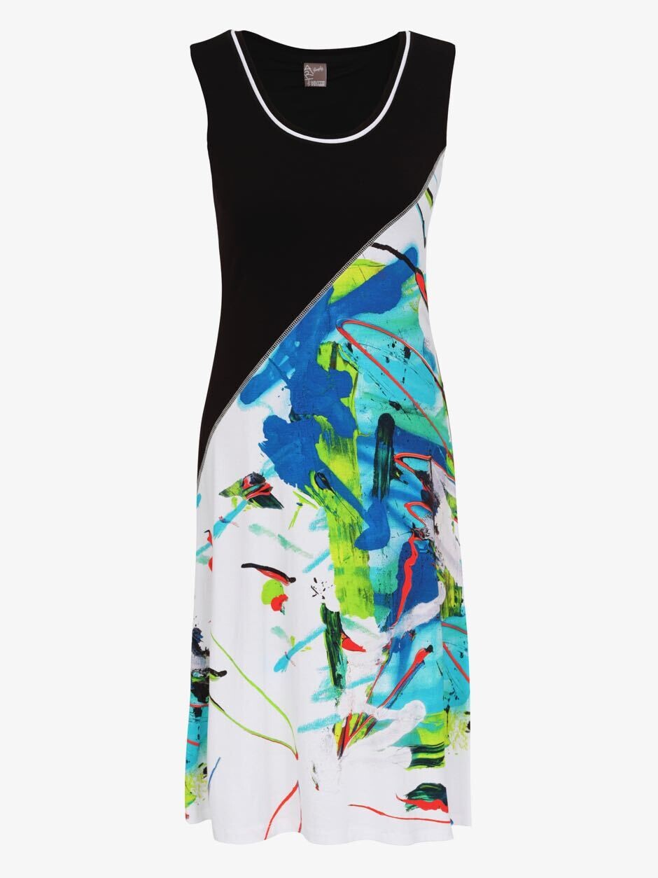 Simply Art Dolcezza: River Of Life Abstract Art Dress