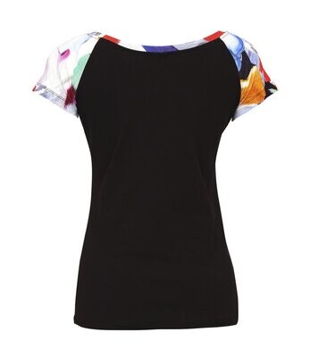 Simply Art Dolcezza: Joy Entracte 3 Abstract Art Top