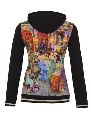 SimplyArt Dolcezza: Dance Party Zip Hoodie Jacket