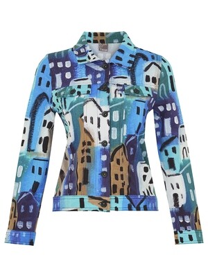 Simply Art Dolcezza: City Stories Soft Denim Art Jacket