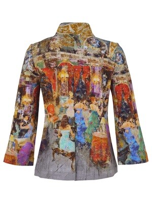 SimplyArt Dolcezza: Dance Party Flared Jacket Blazer