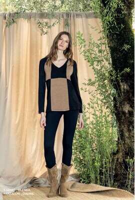Maloka: Caramel Spice Tricot T-Shirt
