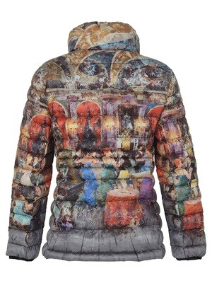 SimplyArt Dolcezza: Dance Party Art Puffer Jacket
