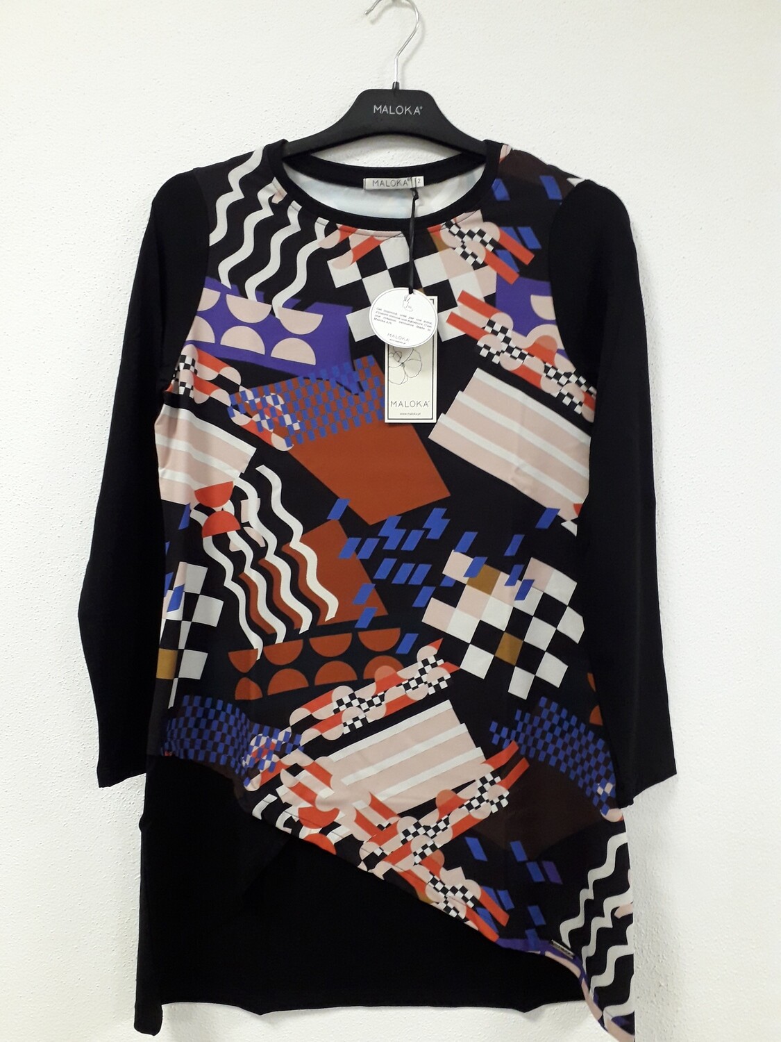 Maloka: Esmeralda High Low Tunic