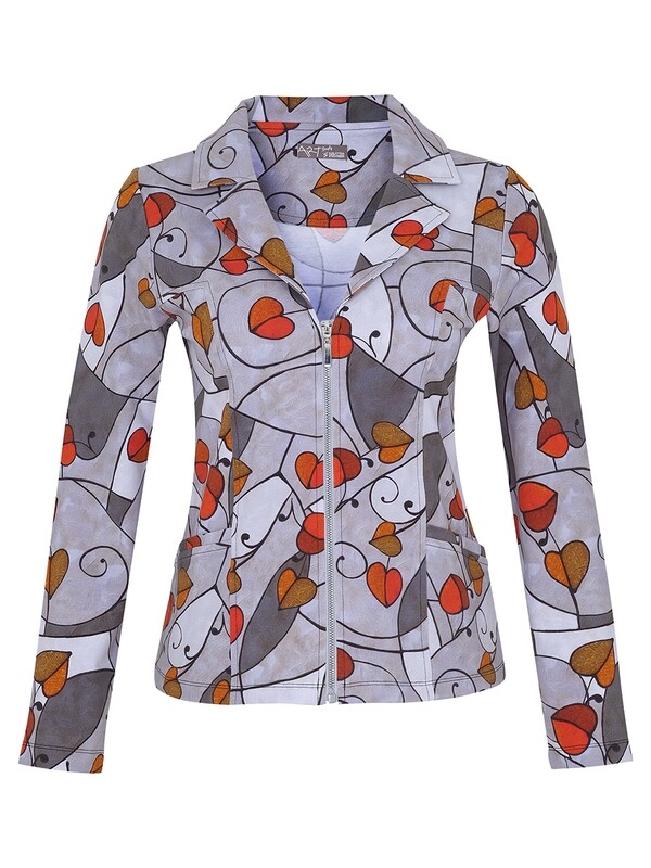 Simply Art Dolcezza: Albero Della Vita Abstract Art Zip Up