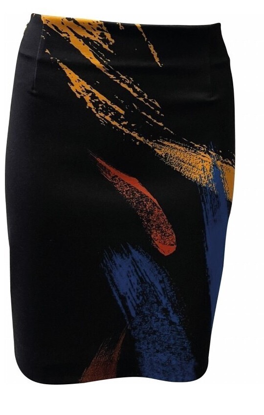 Paul Brial: Burst Of Color Ponto Roma Skirt