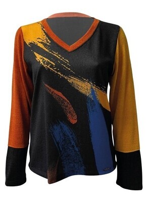Paul Brial: Burst Of Color Tricot Pullover