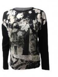 Maloka: On The Fence In Black & White Art Pullover