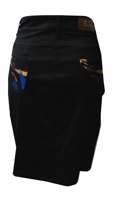 Paul Brial: Burst Of Color Pencil Skirt