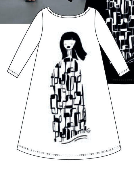 G!oze: Miss Nora Silhouette Midi Dress