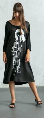 G!oze: Miss Nora Silhouette Midi Dress