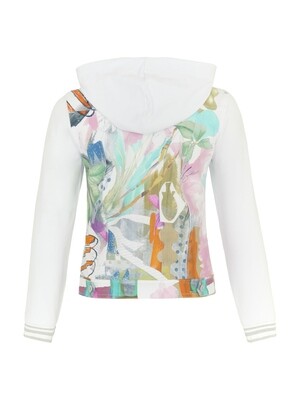 Simply Art Dolcezza: Heureux D'un Printemps Art Hoodie Double Jacket