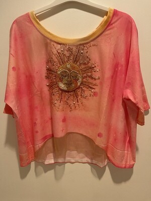 IPNG: Sunisfaction Flared Cropped Blouse