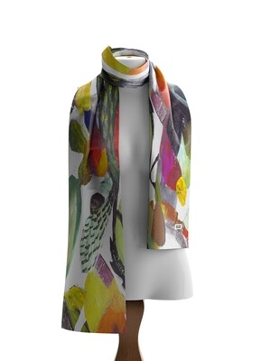 Simply Art Dolcezza: Botanica Abstract Art Oversized Scarf