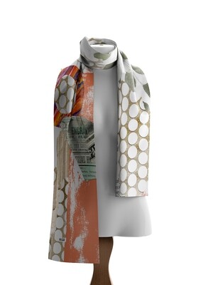 Simply Art Dolcezza: Big Changes Wearable Art Scarf