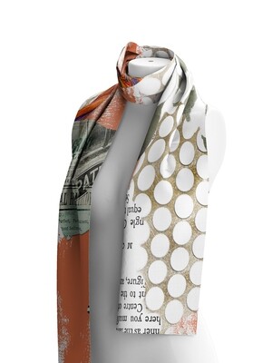 Simply Art Dolcezza: Big Changes Wearable Art Scarf