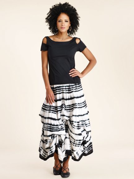 Luna Luz: Grace and Frankie Tied &amp; Dyed Skirt SOLD OUT